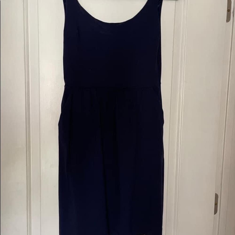 Dark Navy blue dress with pockets